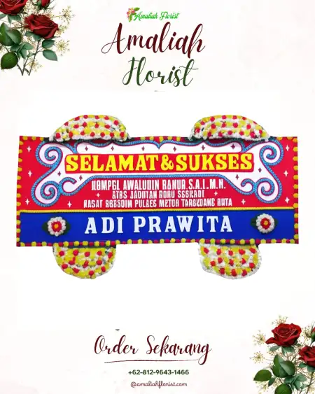 Papan Bunga Ucapan Selamat pelabuhan tanjung perak